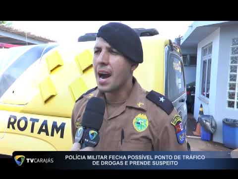 Polícia Militar fecha mais uma boca de fumo em Campo Mourão.