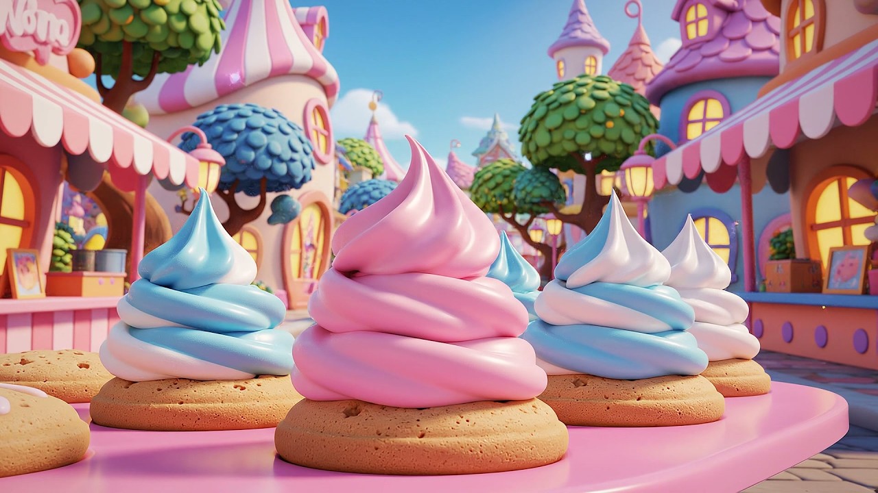 Little Cookie Van Goes Crunch Crunch Coo Part 1 | Sweet Treat Adventure & Kids Songs