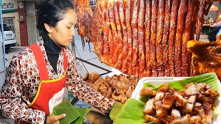 Yummy Pork BBQ, Pork Braised & Grill Duck - Cambodian Street Food