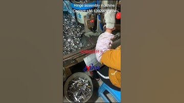#Yanman cabinet hinges assembly machine #Yanman