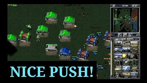 3 on 3 PRO multiplayer Command and Conquer NICE PUSH