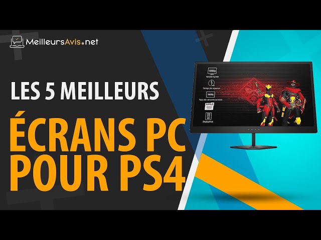 ⭐️ MEILLEUR ÉCRAN PC POUR PS4 - Avis & Guide d'achat (Comparatif