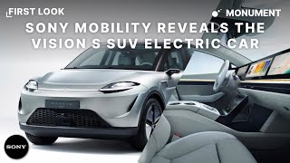Sony Reveals The Vision S SUV Prototype at CES 2022 As Part of Sony's New Mobility EV Company!