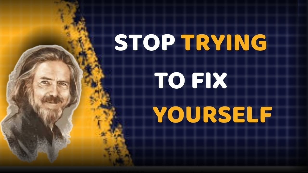 Stop Trying To Fix Yourself | Mind blowing Speech - YouTube