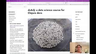 What is going on in the Clojure data science scene? - Aug. 2022 sync - Kira McLean