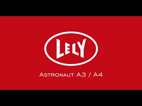 Melkroboterreinigung am Lely Astronaut A3 / A4