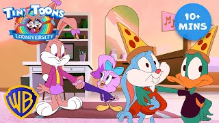 ¡Aventuras de compañeros de cuarto! 🐰🐥🐷🦆  | Tiny Toons Looniversity | @WBKidsLatino