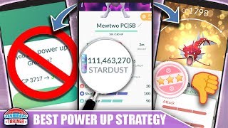 Watch This BEFORE You POWER UP YOUR POKÉMON - BEST STARDUST SAVING STRATEGY | POKEMON GO