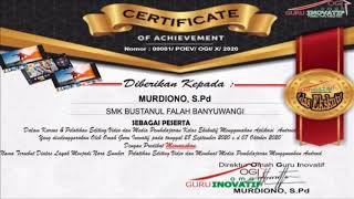 Cara Mengambil E-Sertifikat  Pelatihan Kelas EKSKUTIF screenshot 5