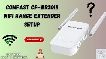 Comfast CF-WR301S WiFi Extender Setup | Easy WPS Method Step-by-Step Guide