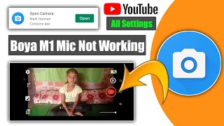 Open Camera Settings | Open Camera Settings For Youtube Videos | Open Camera Mic Settings Tutorial screenshot 2