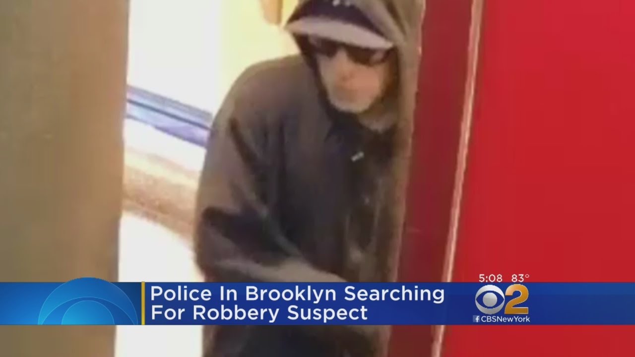 Police Searching For Brooklyn Robbery Suspect - YouTube