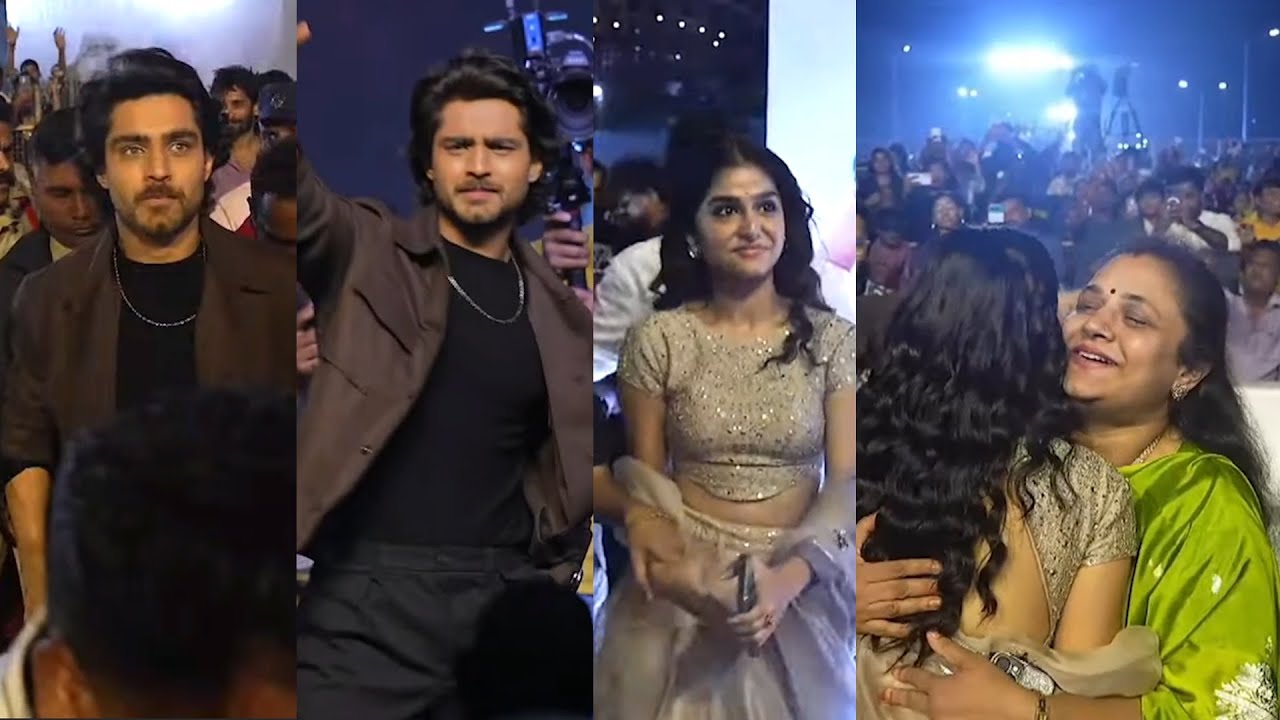 Участие актера Рошана и Анасвары Раджан на вечере чемпионов в Визаге | Прадип Адвайтам | телугу70MM