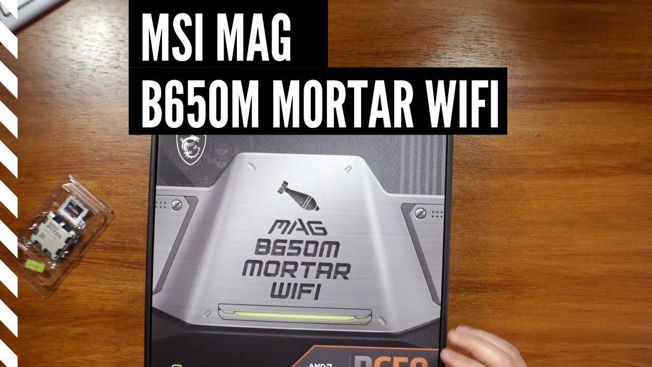 Is the MSI MAG B650M MORTAR WIFI perfect for Ryzen 7000? - YouTube