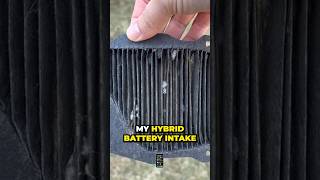 why you need to clean your hybrid battery intake filter!