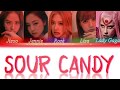 Lady Gaga feat. BLACKPINK - Sour Candy [ Color Coded Rom/ Eng/ Albanian Lyrics ]