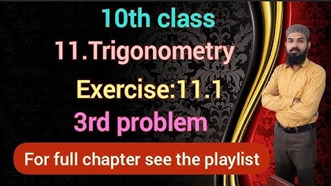 In a right angle triangle ABC with right angle at B, in which a = 24 units, b = 25 units and BAC =θ
