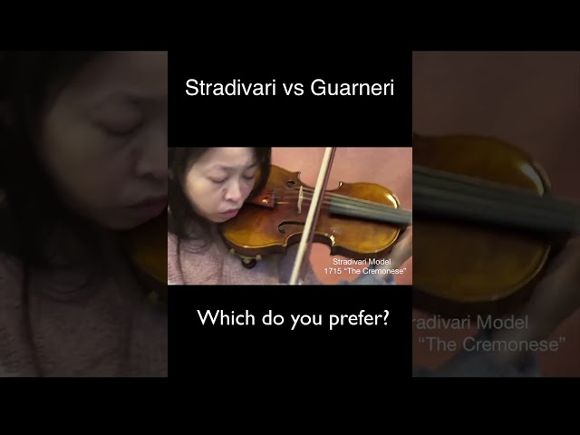 Stradivari vs Guarneri 🎻 Which projects more?