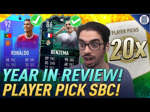 THE BEST SBC EVER?!???? x20 YEAR IN REVIEW PLAYER PICKS! SBC - FIFA 22 ULTIMATE TEAM