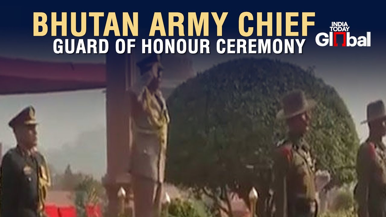 LIVE: Bhutan Army Chief Honored at Eastern Command HQ — Guard of Honour Ceremony