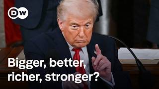 Key Takeaways From Donald Trumps State Of The Union Address  Dw News