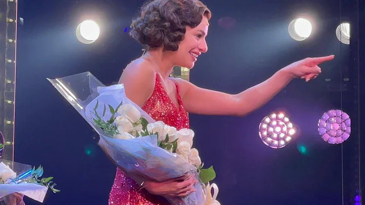 Lea Michele & Tovah Feldshuhs first Funny Girl bows