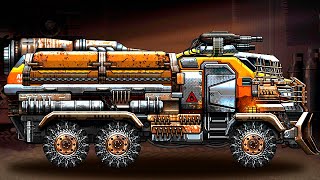 Fuel Truck vs Zombies | Max Level Rocket Car in Zombie Hill Racing | Space Map screenshot 3