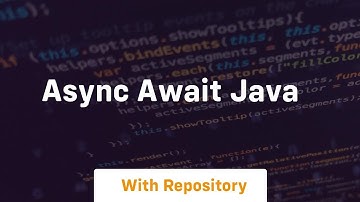 async await java