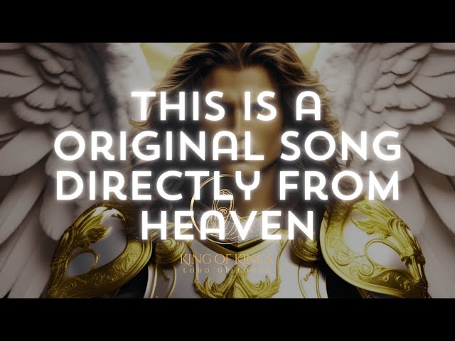 A REAL SONG FROM HEAVEN | ENGLISH VIDEO LYRIC #worshipmusic #truegod  #warfareprayer #praise #yhvh class=