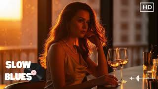 Relaxing Slow Blues Guitar 🎶 Whiskey Rock Ballads for a Lonely Night | Deep Blues Music