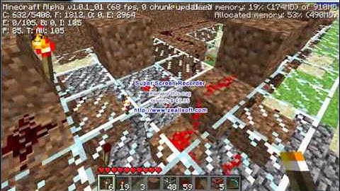 Minecraft - full adder