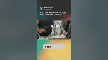 Atom Touch: The Revolutionary Mind-Controlled Prosthetic with Sense of Touch!