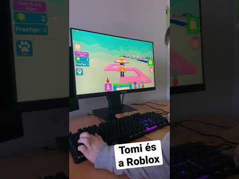 Tomi elsőre Robloxozik