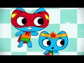 The Superest Supehero - 🐾Kit^n^Kate🐾 - Cartoons for children