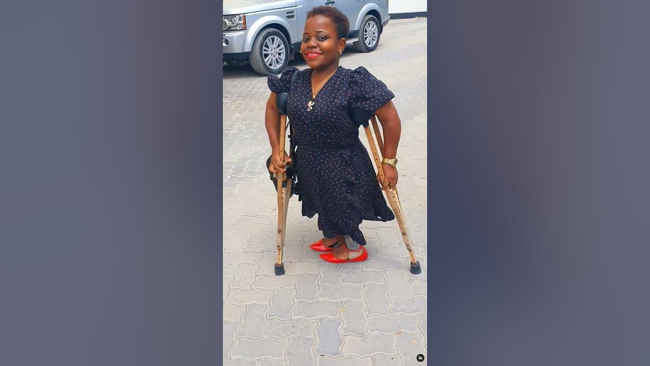 crutches short girl pt 3 YouTube