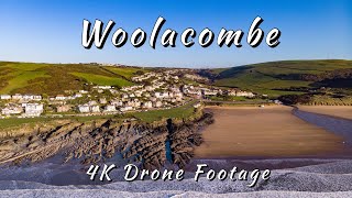 Woolacombe | North Devon | Surfing 4K Drone