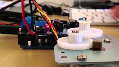 Stepper motor + motor shield + Arduino