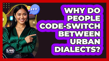 Why Do People Code-switch Between Urban Dialects? - SlangXplained