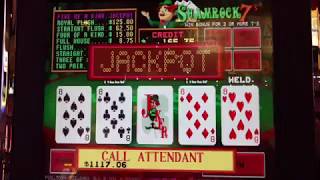 shamrock 7's video poker machine for sale