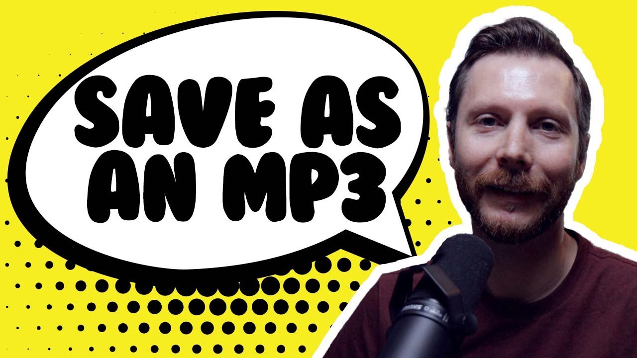 How to bounce (save) your song to mp3 in Logic Pro