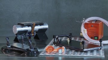 Core drilling with FEIN: drilling in stainless steel