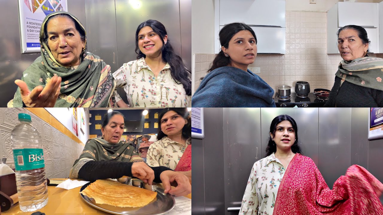 Saas Bahu Se Baby Shower Ki Date Hi Decide Nahi Ho Pa Rahi || Mummy Ko leke Gaye Dinner Pe