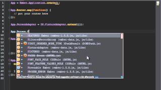 Mastering Ember Js - 16  defining ,creating and using models audio fixed