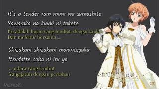 【HD】Tender Rain - Rena Maeda | Lirik Terjemahan {Romaji/Indonesia} | Soredemo sekai wa utsukushii