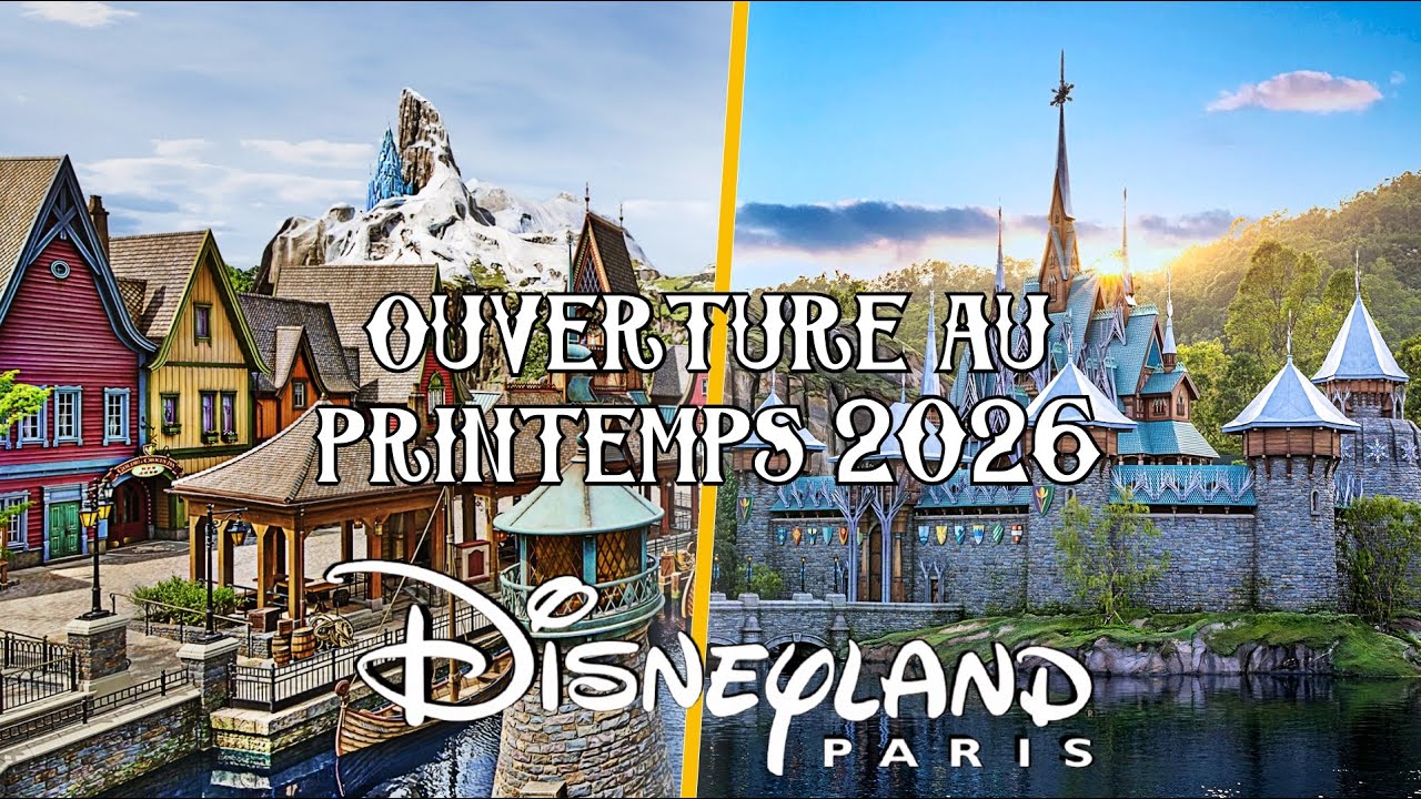 LAND LA REINE DES NEIGES EN 2026 À DISNEYLAND PARIS !