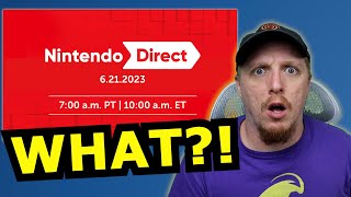 New BIG Nintendo Direct coming TOMORROW! Lets make PREDICTIONS!