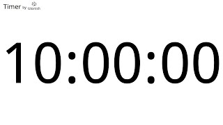 10 Hour Countdown Timer