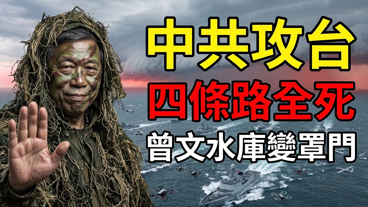 中共真打得下台灣嗎？ 一場巴威颱風，把這盤沙盤推演攤開給你看
