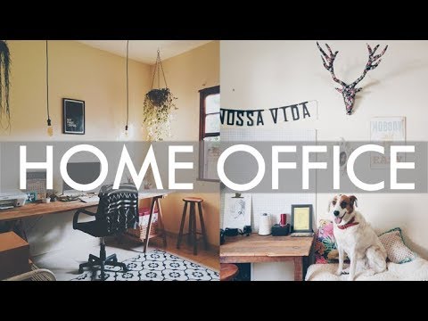 TOUR NO MEU HOME OFFICE REPAGINADO E TODA MUDANCINHA #vlog58 | por Isa Ribeiro - Na nossa vida