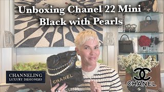 CHANEL, Bags, Chanel 22 Mini Handbag Black 23s